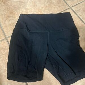 High rise Lululemon shorts
